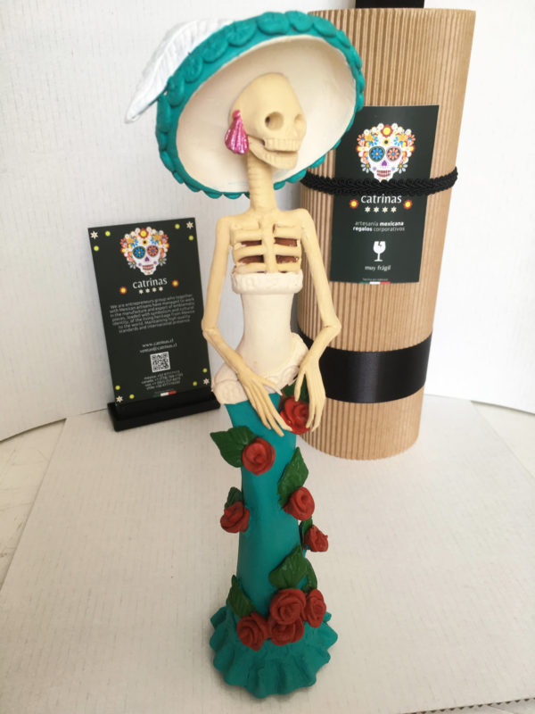 Catrina Mexicana Garbancera Aqua 5