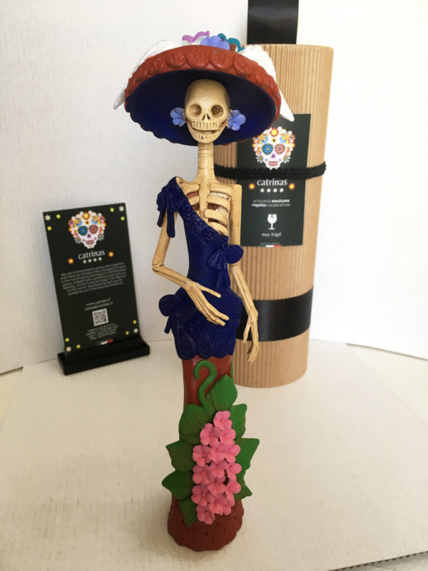 Catrina Mexicana Garbancera Morada 8