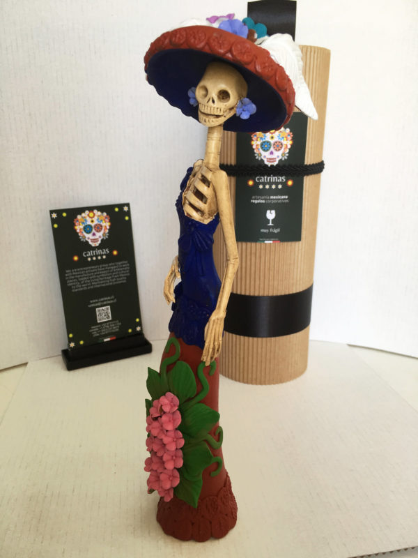 Catrina Mexicana Garbancera Morada 4