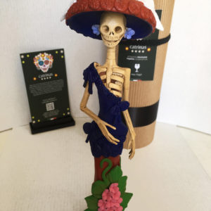 Catrina Mexicana Garbancera Morada