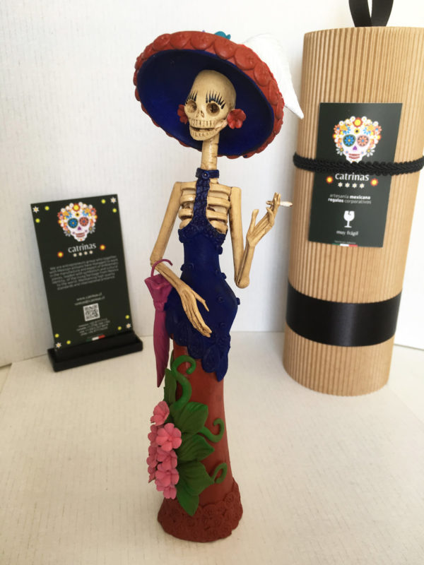 Catrina Mexicana Garbancera Sombrilla 5