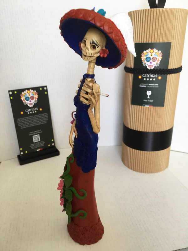 Catrina Mexicana Garbancera Sombrilla 4