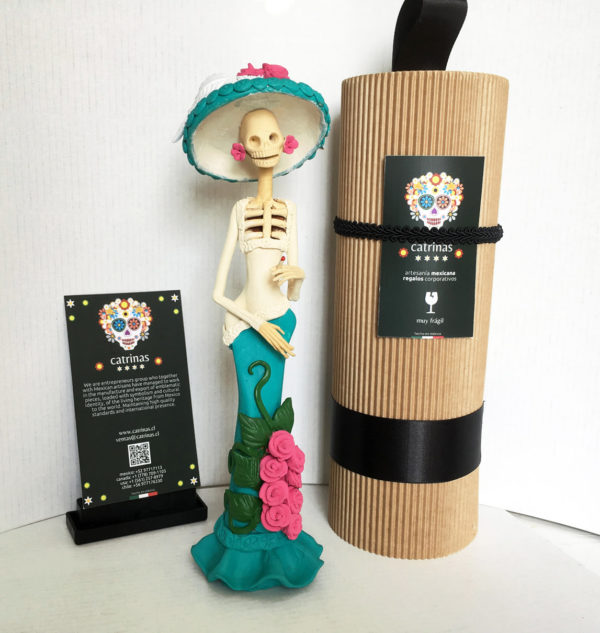 Catrina Mexicana Garbancera Crema 6