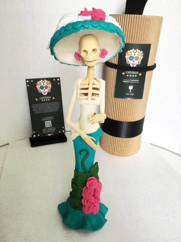 Catrina Mexicana Garbancera Crema 5