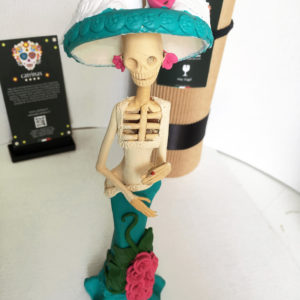 Catrina Mexicana Garbancera Crema 1