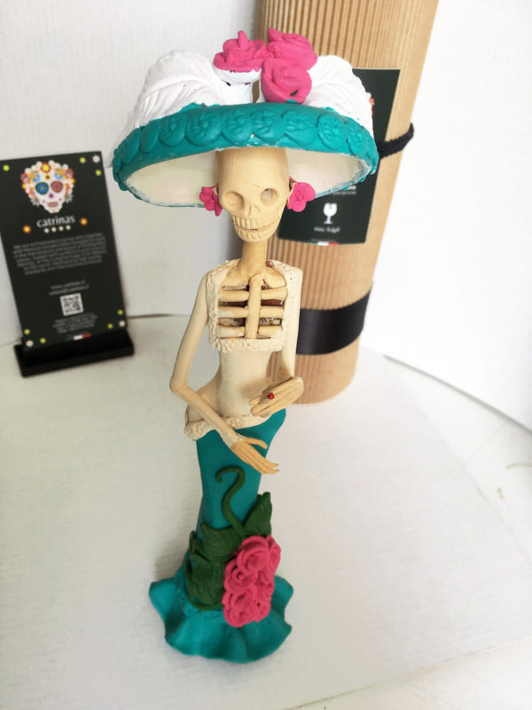 Catrina Mexicana Garbancera Crema 1