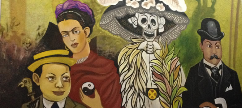 Diego Rivera y la Catrina