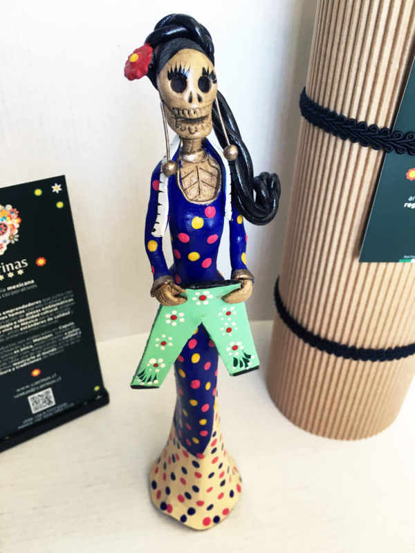 Catrina Mexicana Modista Lunares 5