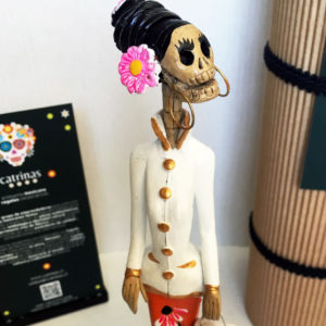 Catrina Mexicana Chaqueta Blanca 1