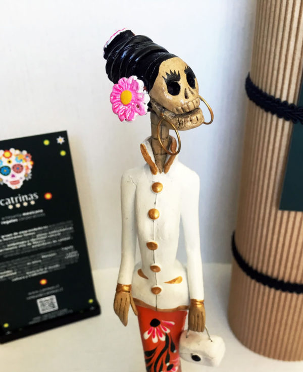 Catrina Mexicana Chaqueta Blanca 1