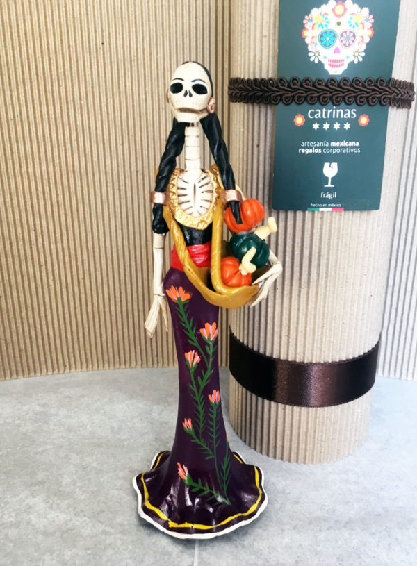 Catrina Mexicana Calabazas - Imagen 5