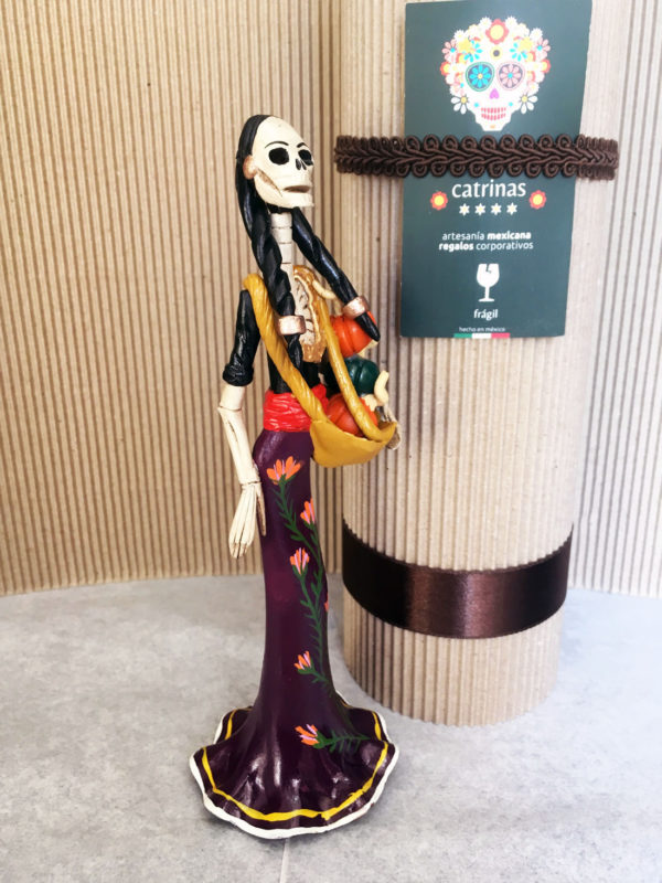 Catrina Mexicana Calabazas - Imagen 2