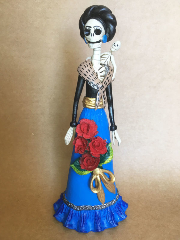 Catrina Mexicana Frida Kahlo Niño 5