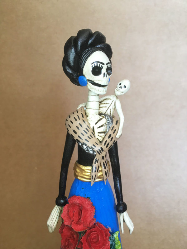 Catrina Mexicana Frida Kahlo Niño