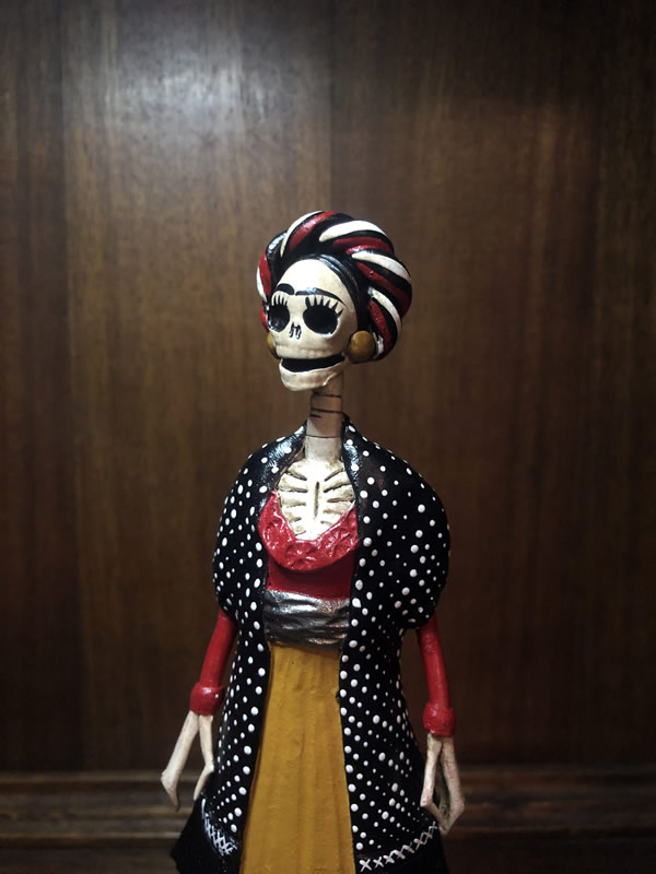 Catrina Mexicana Frida Kahlo Estela