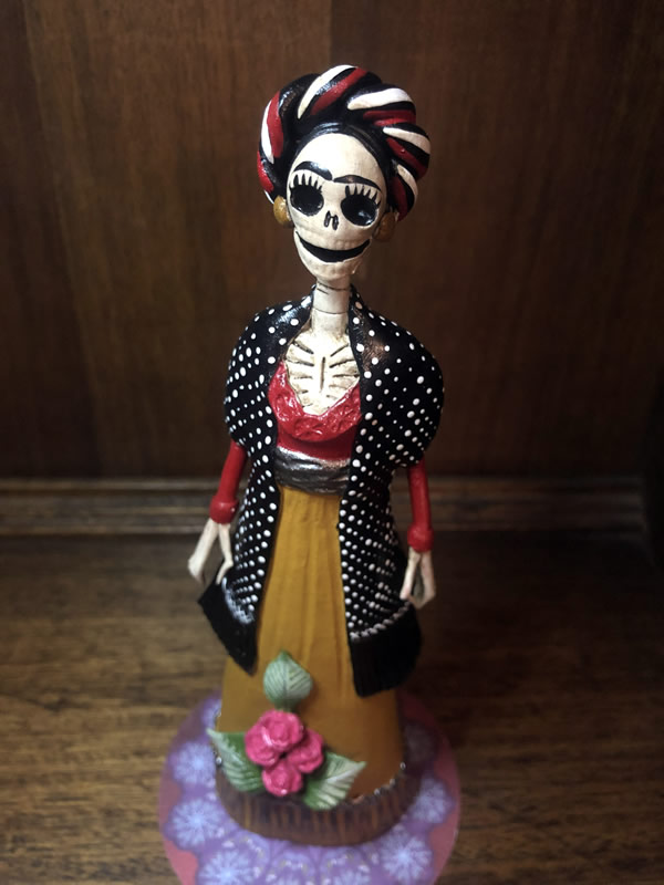 Catrina Mexicana Frida Kahlo Estela - Imagen 2