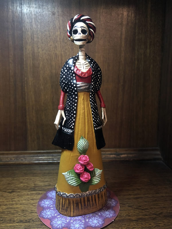 Catrina Mexicana Frida Kahlo Estela - Imagen 3