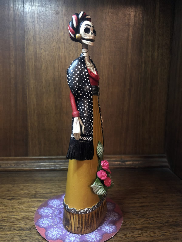 Catrina Mexicana Frida Kahlo Estela - Imagen 5