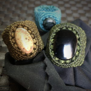 Anillos Mexicanos Macramé