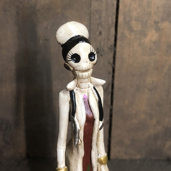 Catrina Mexicana Enfermera Zafiro
