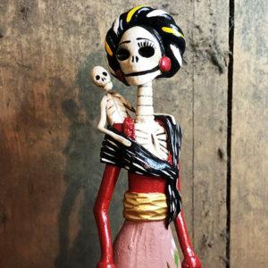 Catrina Mexicana Frida Kahlo Clau