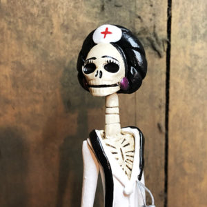 Catrina Mexicana Enfermera Marina