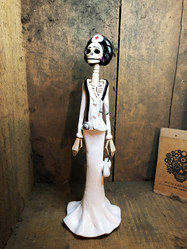 Catrina Mexicana Enfermera Marina - Imagen 2