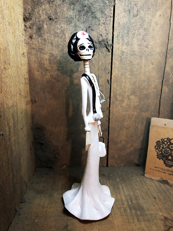 Catrina Mexicana Enfermera Marina - Imagen 3