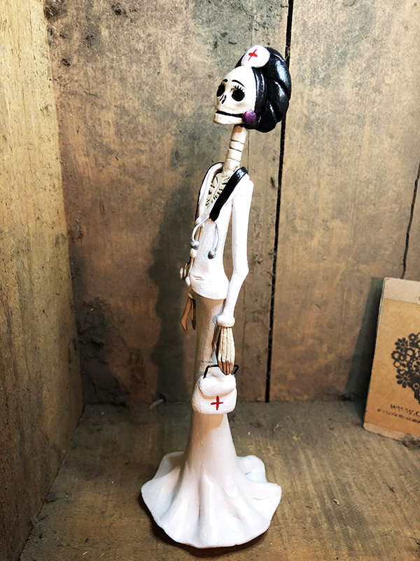 Catrina Mexicana Enfermera Marina - Imagen 4