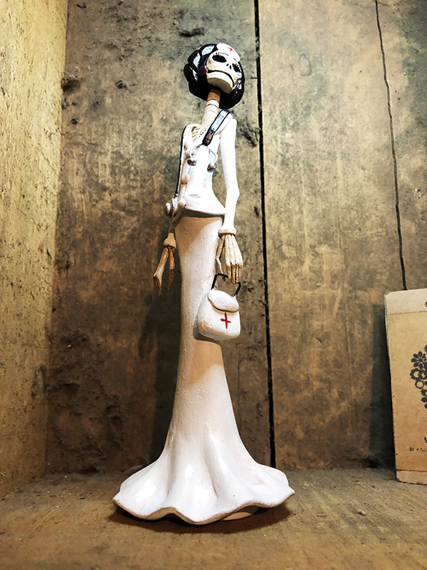Catrina Mexicana Enfermera Marina - Imagen 6
