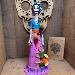Catrina Mexicana Frida Rosa