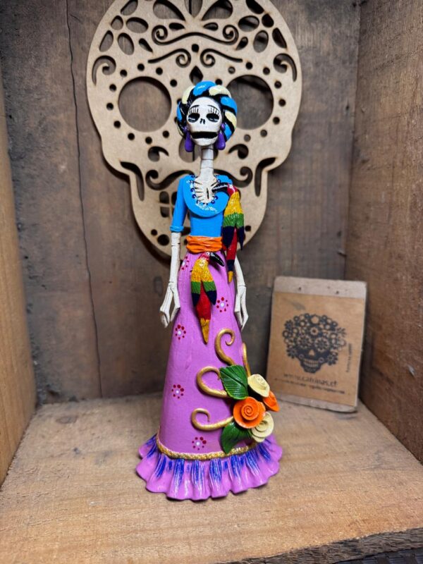 Catrina Mexicana Frida Rosa