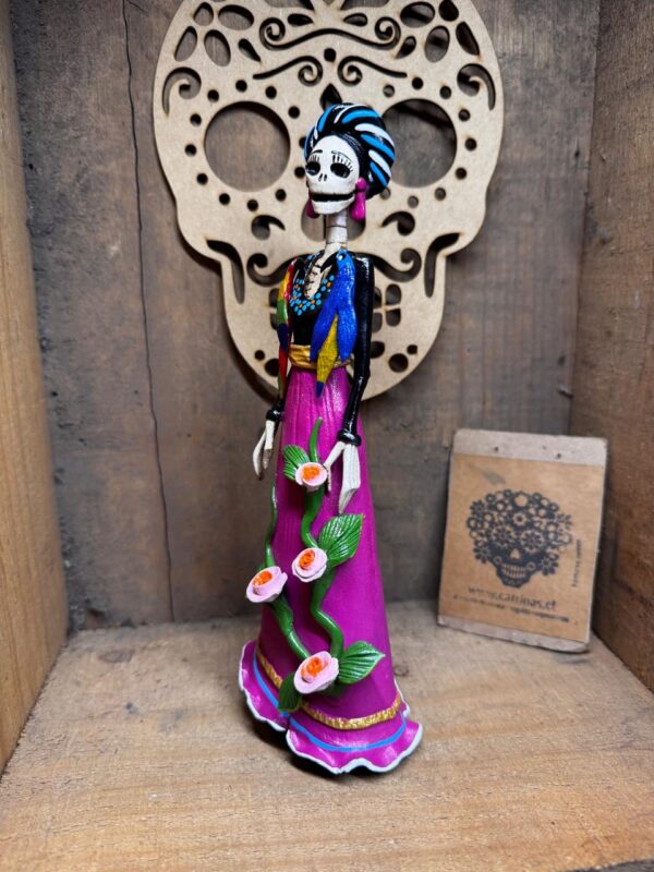 Catrina Mexicana Frida Hilda - Imagen 3