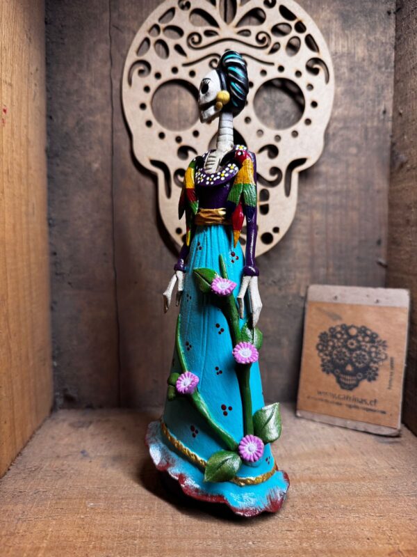 Catrina Mexicana Frida Nora - Imagen 2