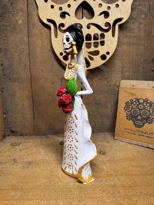 Catrina Mexicana Novia Rosi - Imagen 2