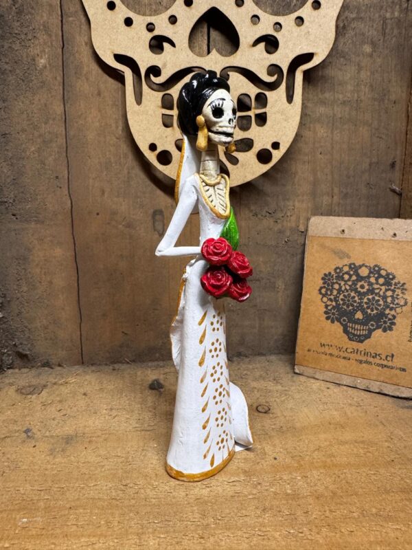 Catrina Mexicana Novia Rosi - Imagen 3
