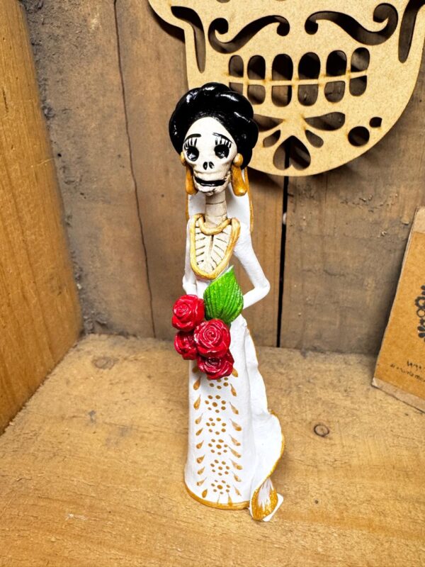 Catrina Mexicana Novia Rosi - Imagen 5