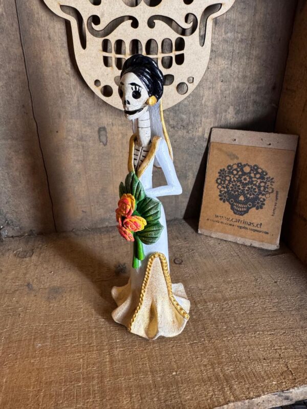 Catrina Mexicana Novia Paz - Imagen 2