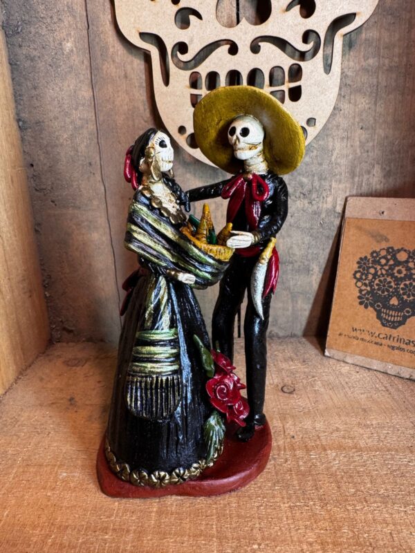 Catrina Pareja Campesinos Elotes