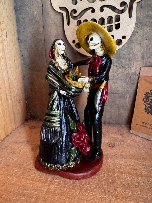 Catrina Pareja Campesinos Elotes - Imagen 5