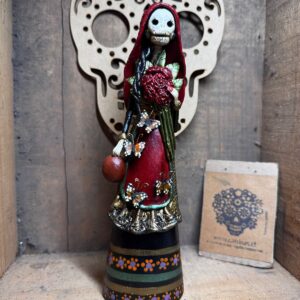 Catrina Mexicana Rebozo Salud