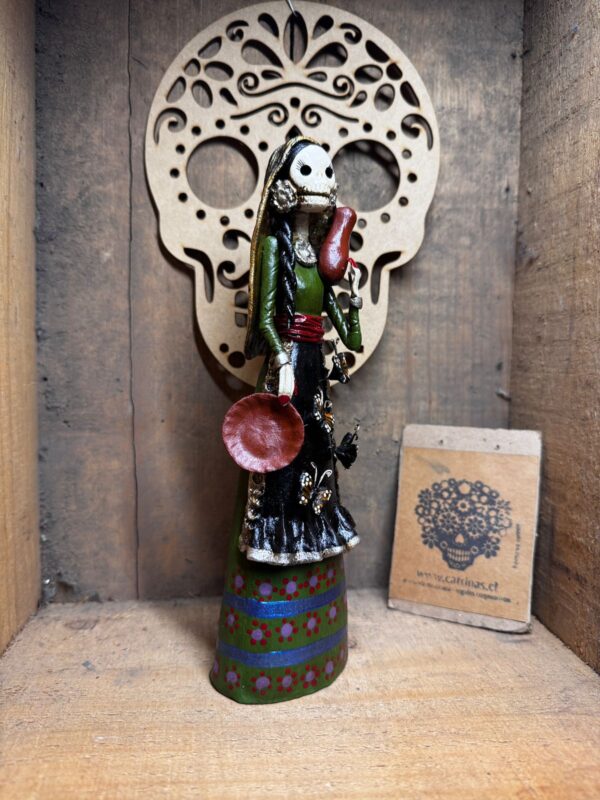 Catrina Mexicana Rebozo Dolores - Imagen 3