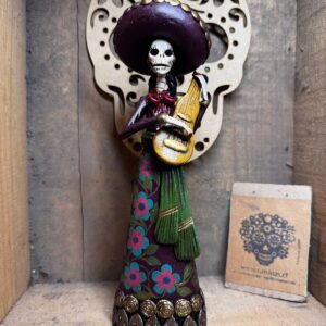 Catrina Charra Guitarrón Luz