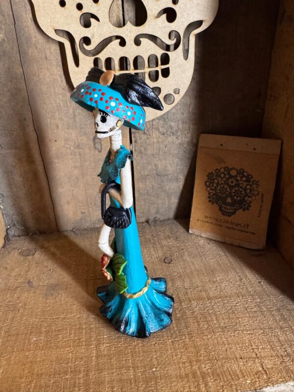 Catrina Garbancera Celeste - Imagen 2
