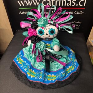 Muñeca Catrina Lele Esmeralda