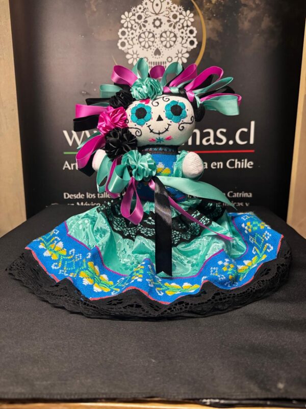 Muñeca Catrina Lele Esmeralda - Imagen 2