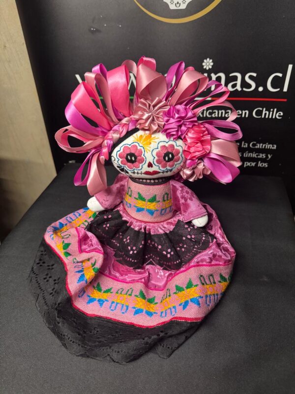 Muñeca Catrina Lele Rosita - Imagen 5