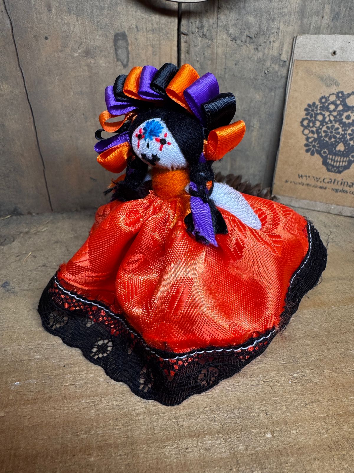 Muñeca Mini Catrina Lele - Imagen 4