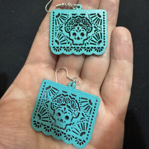 Arete Papel Picado Frida