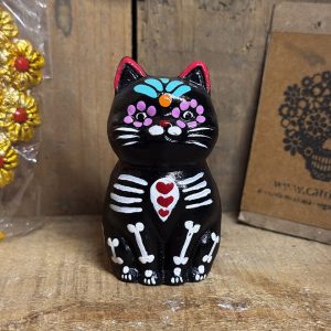 Gato Calaca Michi Rolo